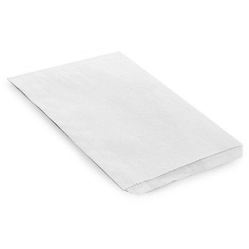 WHITE LOLLY BAGS 110 X 160 PAPER, Pack of 1000