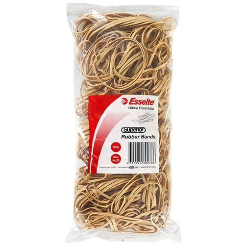 SUPERIOR RUBBER BANDS 500gm No.35 - 3x74mm