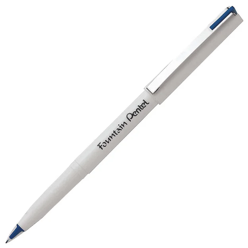 Pentel JM20WU Fountain Pen Blue Ink, Box of 12