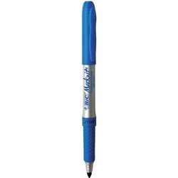 BIC MARK IT PERMANENT MARKER Fine Blue, Bx12