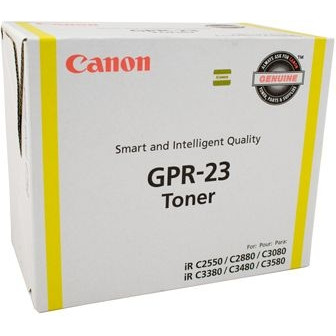 CANON TG35 ORIGINAL GPR23 YELLOW TONER 14K Suits Canon Imagerunner C2550 / C2550I / C2880 / C3080I / C3380 / C3580I