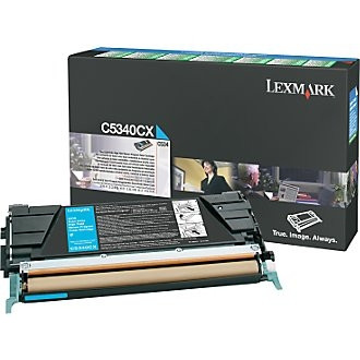 LEXMARK C5340CX ORIGINAL CYAN EXTRA HIGH YIELD RETURN PROGRAM Suits C534