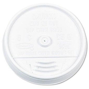 8OZ BLACK TRAVEL LIDS STAR 500788-08DL For 8oz PWRIPPL825 Cups Ctn1000