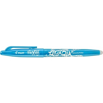 PILOT BL-FR5-LB FRIXION BALL GEL PEN Erasable Extra Fine 0.5mm Light Blue