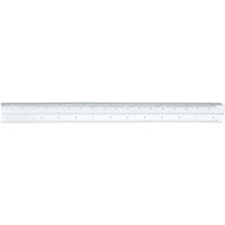 Staedtler 561 Mars Triangular Reduction Scale Ruler 300mm V2 (1:20, 1:25, 1:33,3, 1:50, 1:75, 1:100)