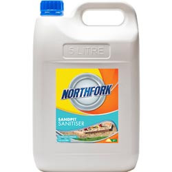 Northfork Sandpit Sanitiser - For Sandpit only 5Lt (Box of 3)