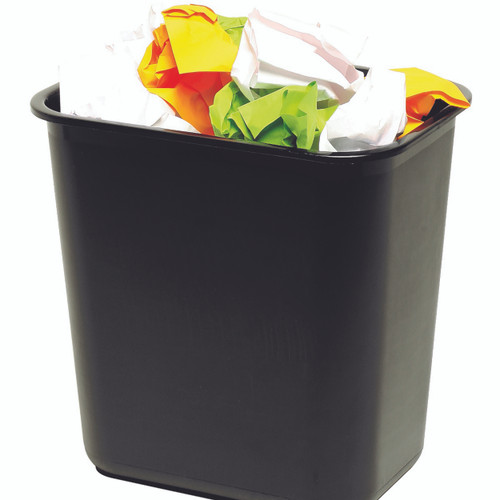 MARBIG ENVIRO WASTE PAPER BIN 12 Litre Black