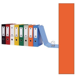 ** DISCONTINUED ** MARBIG PVC LEVER ARCH FILES A4 ORANGE  *** While Stocks Last - please enquire to confirm availability ***