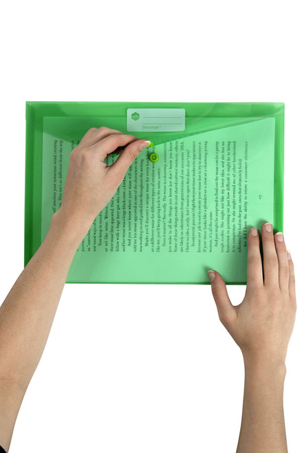 MARBIG POLYPROPYLENE DOCULOPE A4 Green