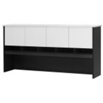 LOGAN HUTCH WITH DOORS 1800W White