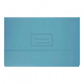 Bantex Document Wallet Manilla 230gsm Foolscap - Light Blue (3441-11)
