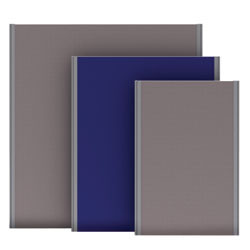 SYLEX FLAT TOP FLOOR E-SCREENS W1800xH1500mm Blue
