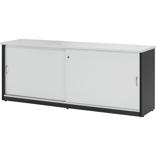 LOGAN CREDENZA 1200X450 White & Ironstone