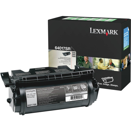 LEXMARK 64017SR ORIGINAL RETURN PROGRAM TONER CARTRIDGE 6K Suits T64X
