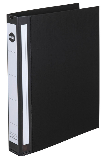 MARBIG ENVIRO DELUXE BINDERS A4 4D Ring 25mm Black
