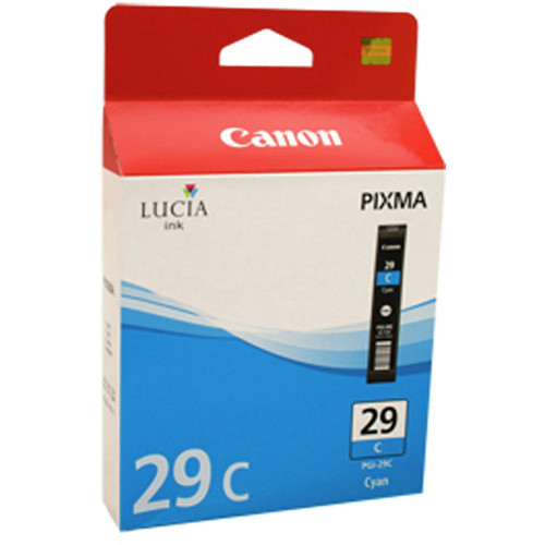 CANON PGI-29 ORIGINAL CYAN INK CARTRIDGE Suits Pixma Pro2