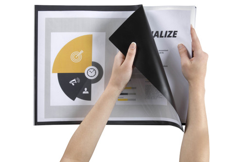 MARBIG DISPLAY BOOK LANDSCAPE A3 Insert Front Cover Black
