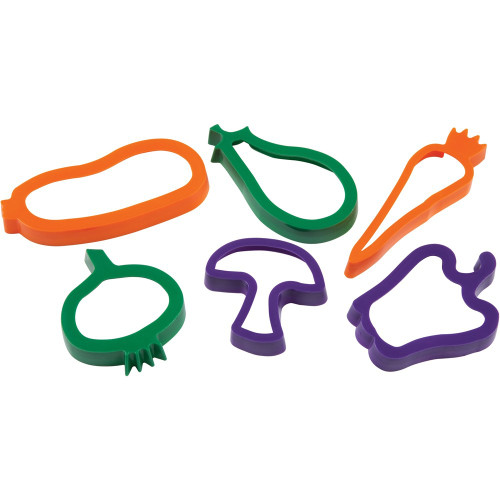 EC COOKIE CUTTERS Vegetables Set6