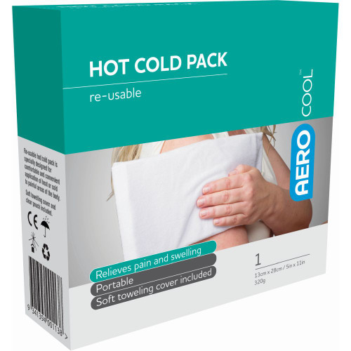 AEROCOOL Reusable Gel Hot & Cold Pack 320g (Sock Included)