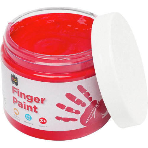 EC FINGER PAINT 250ml Red