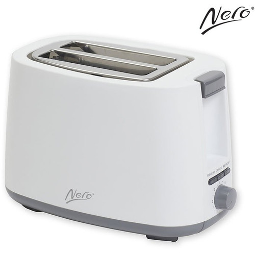 Nero White Toaster 2 Slice 850W, Each