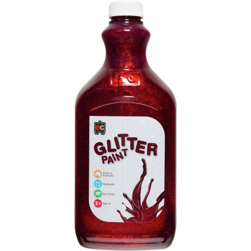 EC GLITTER PAINT 2 Litre Red