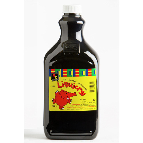 EC LIQUICRYL PAINT 2 Litre Black