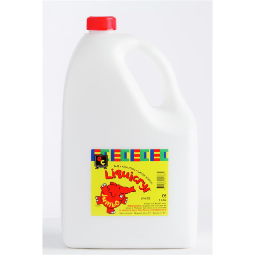 EC LIQUICRYL PAINT 5 Litre Brilliant White