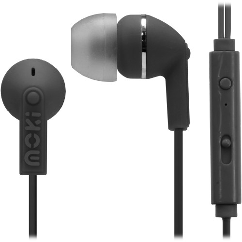 Moki Noise Isolation Earphones ACC HCBMK Controller Black