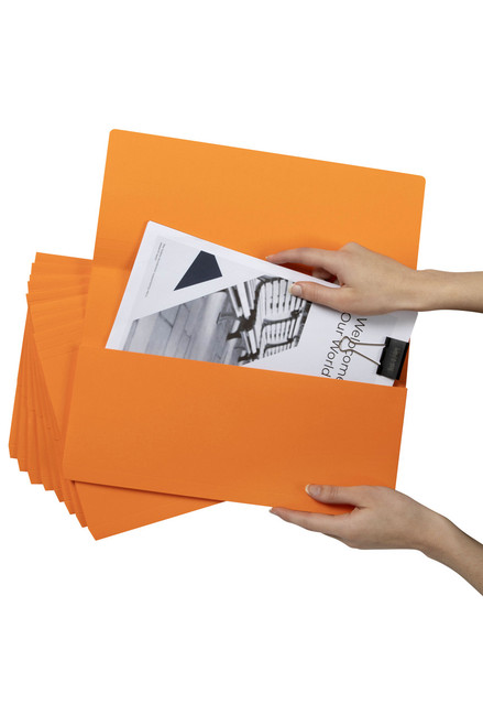 MARBIG SLIMPICK WALLET BRIGHT Foolscap Orange Pk10