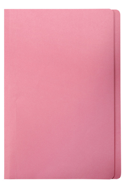 MARBIG COLOURED MANILLA FOLDER FOOLSCAP Pink 1108109 (Box of 100)
