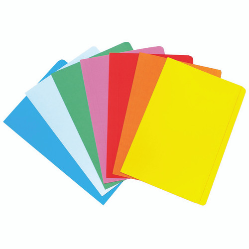 MARBIG MANILLA FOLDER Foolscap Assorted Colours PK20
