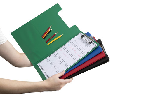 MARBIG PVC CLIPFOLDERS A4 Assorted Colours (Each)