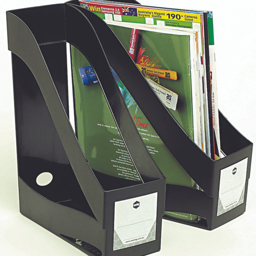 MARBIG ENVIRO MAGAZINE HOLDER BLACK 86320