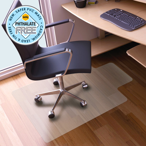 MARBIG HARD & TILE FLOOR CHAIR MAT Large 1140x1340mm