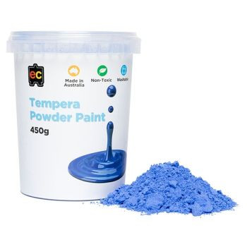TEMPERA POWDER 450GM BLUE
