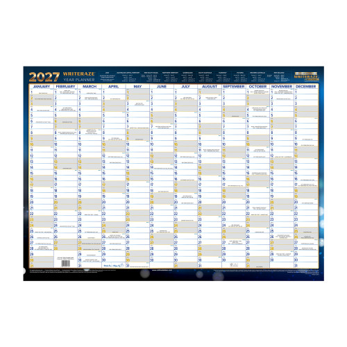 COLLINS 500 x 700 WRITERAZE YEAR PLANNER 10600 (Pre-Order Now for 2027) ** ETA 30/9/2026 **