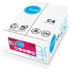 POCKET ENVELOPES WHITE CARTRIDGE C4 324 x 229mm Peel-N-Seal, Bx250  A&G002