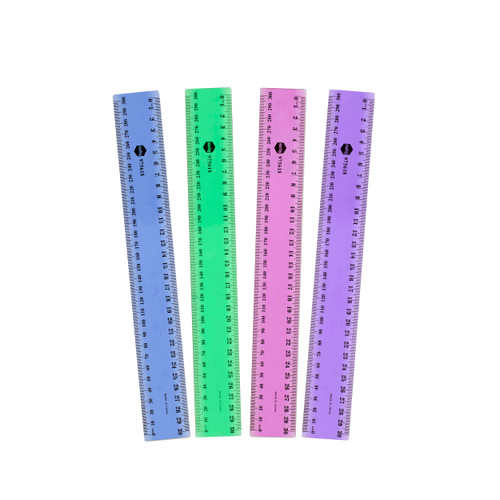 MARBIG FLUORECENT RULER 30CM 975618