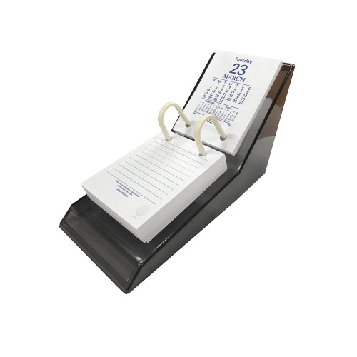 T/O CALENDER STAND SMOKE 18664