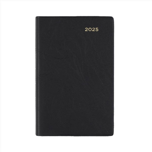 COLLINS BELMONT POCKET DIARIES A7 #337 105x74mm Week To Opening Black (2026 - Clearance - While Stocks Last)