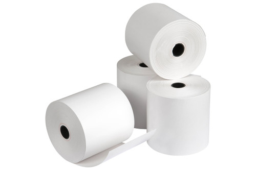 MARBIG CALC/REGISTER ROLLS 76x76x11.5mm Thermal (Pack of 4)