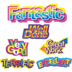 AVERY MERIT STICKERS Caption Shapes 18X30mm Pk120