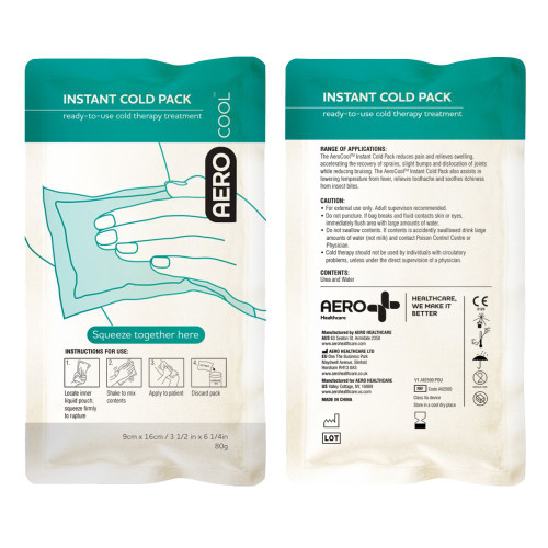 AEROCOOL Instant Small Ice Pack 80g, Each