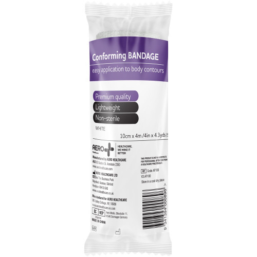 AEROFORM Conforming Bandage 10cm x 4M, Each