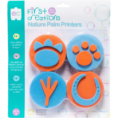 NATURE PALM PRINTERS SET OF 4