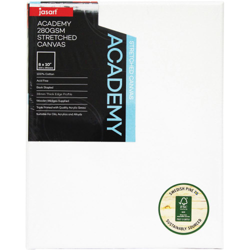 Jasart Academy Canvas 1/2 Inch 3 Thick Edge