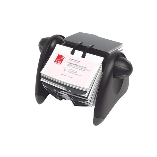 MARBIG PROFESSIONAL SERIES BUSINESS CARD ROTARY FILE Business Card File