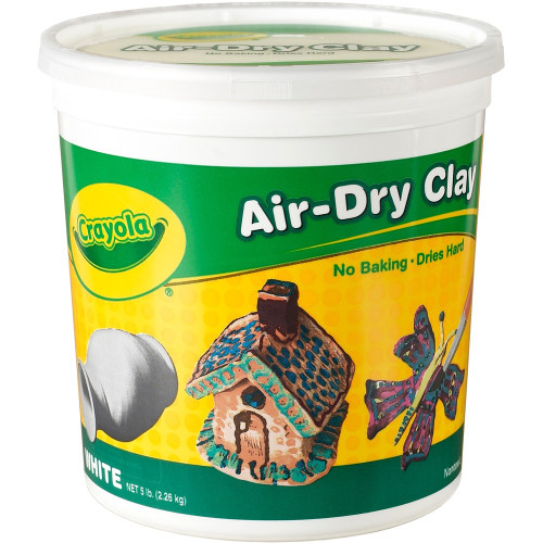 Crayola Air Dry Clay White 2.26kg 57 5055 **