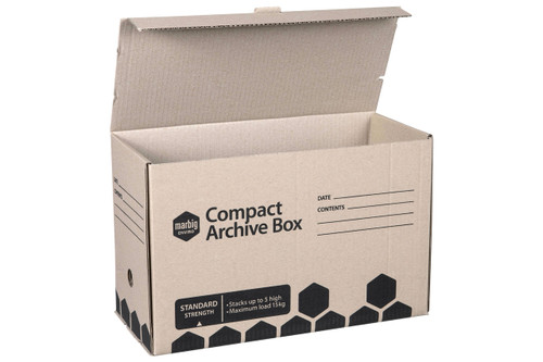 MARBIG ENVIRO COMPACT ARCHIVE BOX W395xD185xH270mm